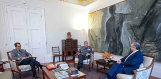 Presidente do Governo recebeu novo Comandante Operacional dos Açores