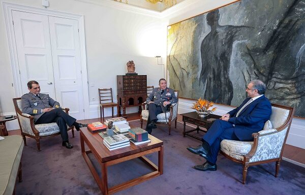 Presidente do Governo recebeu novo Comandante Operacional dos Açores