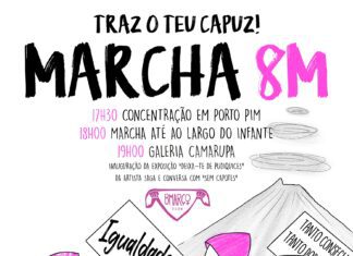 DIA INTERNACIONAL DA MULHER – Horta assinala o dia 8 de março com marcha pelos direitos das mulheres e exposição pela artista Saga
