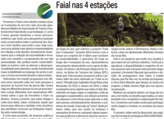 Faial nas 4 estações