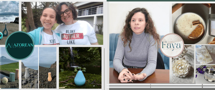 Ana Filipa Marcos e Célia Pereira | Faial inspira à criação de velas de fabrico artesanal