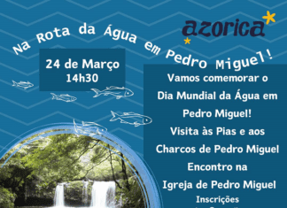 Dia Mundial da Água – Azórica promove “Na rota da Água em Pedro Miguel”