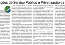 Obrigações de Serviço Público e Privatização da SATA