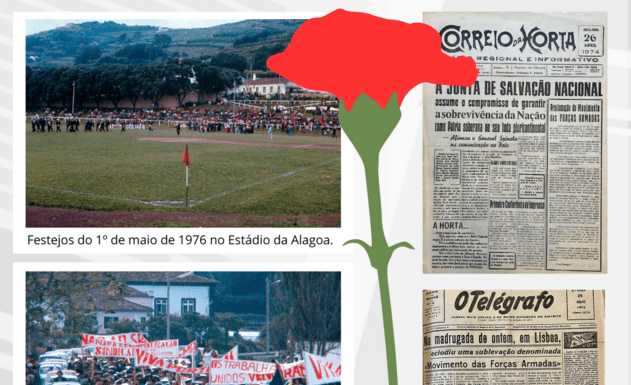 Fotografias e Primeiras Páginas do 25 de Abril