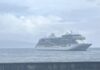 Seven Seas Grandeur | Navio cruzeiro de luxo no Porto da Horta