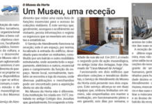 O Museu da Horta apresenta | Um Museu, uma receção