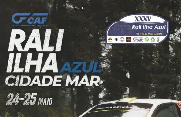 XXXV Rali Ilha Azul Cidade Mar – Apresentação das equipas agendada para as 21h de hoje