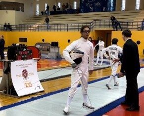 Campeonato Nacional de Esgrima | Lucas Garcia, Benjamim Ribeiro e Inês Neves representaram o CEF