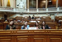 Presidente da Assembleia felicita prestação dos alunos açorianos do ensino básico na sessão nacional do Parlamento dos Jovens