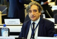 Ricardo Serrão Santos mandatário da campanha do PS Açores às eleições para o Parlamento Europeu