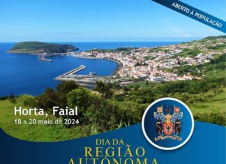 Dia da Região celebra-se a 20 de maio na Horta com programa aberto à população