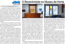 O Rececionista no Museu da Horta