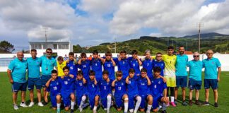 Futebol masculino de Associação de Futebol da Horta | Medalha de bronze para os sub14