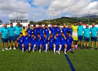 Futebol masculino de Associação de Futebol da Horta | Medalha de bronze para os sub14