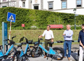 Horta a Pedalar: Sistema de Bicicletas Partilhadas “E-BLUE” já a funcionar