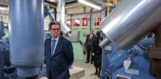 Mário Rui Pinho visita trabalhos do futuro navio de investigação dos Açores