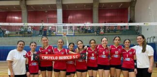 Voleibol – XXV Encontro Regional de Minis Femininos | Bronze para Castelo Branco