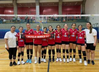 Voleibol – XXV Encontro Regional de Minis Femininos | Bronze para Castelo Branco