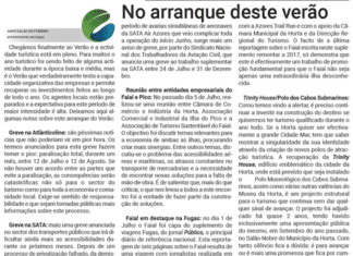 ATSF | No arranque deste verão