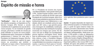 Europa | Espírito de missão e honra