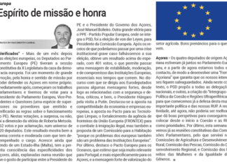 Europa | Espírito de missão e honra