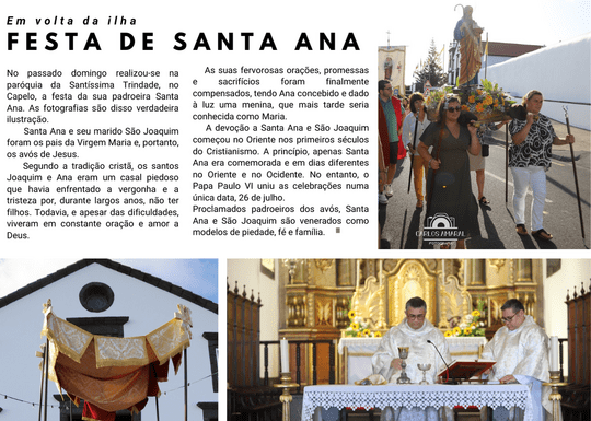 Em volta da ilha | Festa de Santa Ana