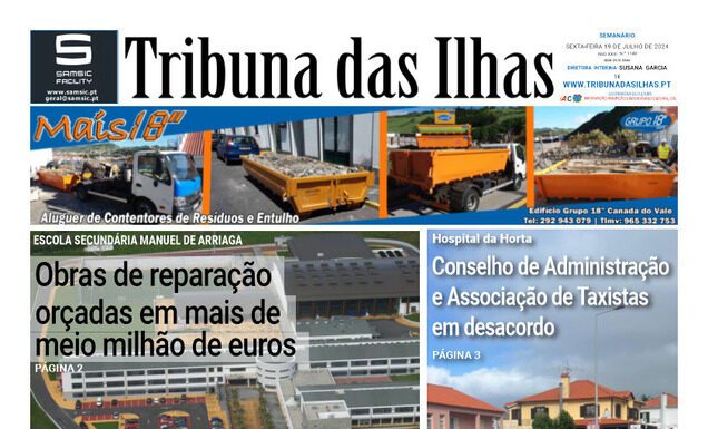 Capa | Edição n.º 1140, 19 de julho de 2024
