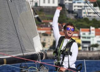Les Sables – Les Açores – Les Sables | Romain Van Enis foi o primeiro a chegar à Horta