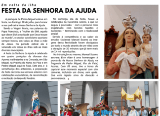 Em volta da ilha | Festa da Senhora da Ajuda