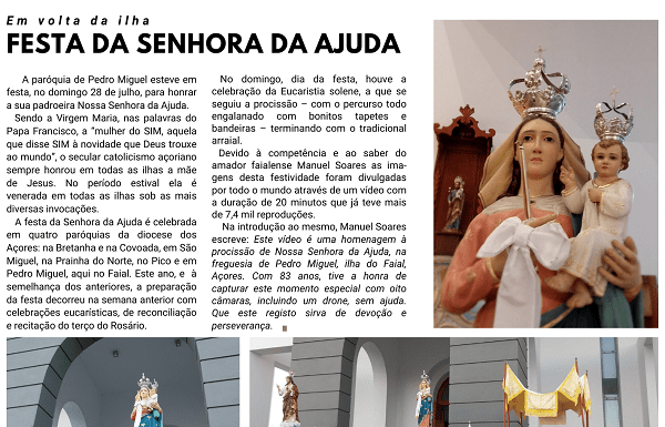 Em volta da ilha | Festa da Senhora da Ajuda