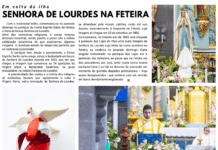 Em volta da ilha | Senhora de Lourdes na Feteira