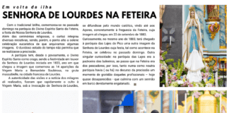Em volta da ilha | Senhora de Lourdes na Feteira