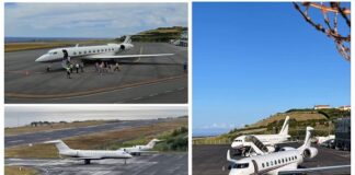 Aviação | Aeroporto da Horta com escala significativa de Jatos de executivos