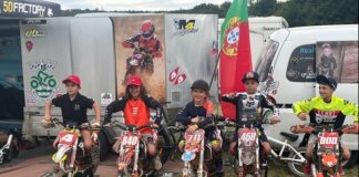 Motocross | Rodrigo Garcia terminou em 9.º lugar no MasterKids