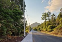 Obras | Passeio construído na reta do Capelo