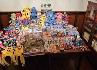 GNR Açores | Ilha do Faial – Apreensão de artigos contrafeitos