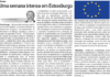 Europa | Uma semana intensa em Estrasburgo