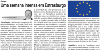 Europa | Uma semana intensa em Estrasburgo