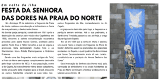 Em volta da ilha | Festa da Senhora das Dores da Praia do Norte