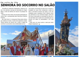 Em volta da ilha | Senhora do Socorro no Salão