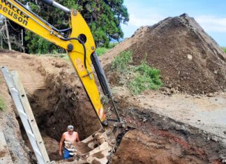 Câmara constrói sistema de escoamento de águas pluviais no Salão