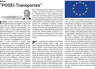Europa | “POSEI-Transportes”