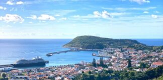 Navios de cruzeiro | Faial na rota de estreia do ultraluxuoso “Silver Whisper”