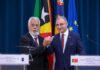 Visita Oficial do Primeiro-Ministro de Timor Leste aos Açores | José Manuel Bolieiro e Xanana Gusmão estabelecem acordo de cooperação estratégica