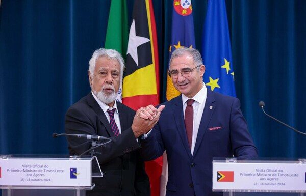 Visita Oficial do Primeiro-Ministro de Timor Leste aos Açores | José Manuel Bolieiro e Xanana Gusmão estabelecem acordo de cooperação estratégica