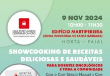 Núcleo Regional dos Açores da Liga Portuguesa Contra o Cancro (NRA LPCC) | Showcooking com “Receitas Deliciosas e Saudáveis” no Faial