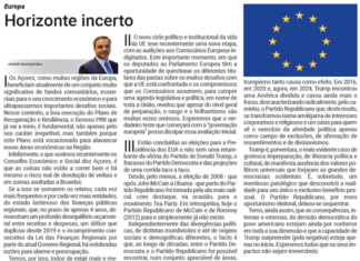 Europa | Horizonte incerto