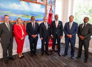 José Manuel Bolieiro promove economia azul e cooperação científica em encontro com governo da Bermuda