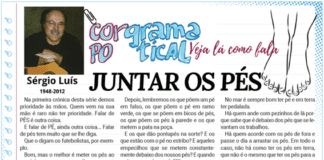 Corpo Gramatical | 3.º Juntar os Pés