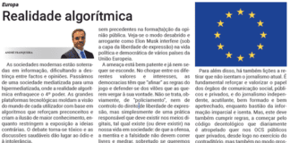 Europa | Realidade algorítmica